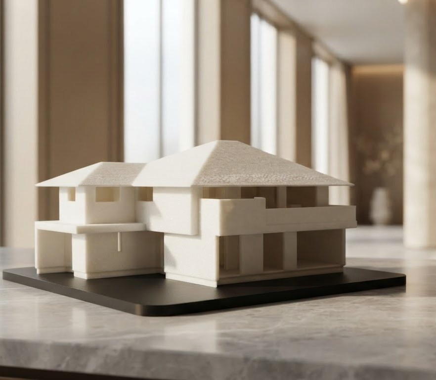 住宅模型（3Dプリント造形）